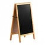 Choice A-Frame Marker Board Sidewalk Sign - Natural Oak Wood - 20 Choice A-Frame Marker Board Sidewalk Sign - Natural Oak Wood - 20