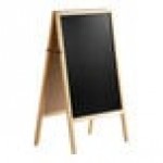 Choice A-Frame Marker Board Sidewalk Sign - Natural Oak Wood - 20 Choice A-Frame Marker Board Sidewalk Sign - Natural Oak Wood - 20