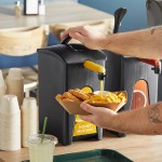 ServSense 1.5 Gallon Plastic Honey Mustard Pouch Dispenser with 16 mm Fitment