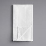 Oxford Black 100% Spun Polyester Satin Band Cloth Napkins, 20 Oxford Black 100% Spun Polyester Satin Band Cloth Napkins, 20