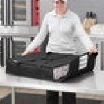 Choice Insulated Pizza Delivery Bag, Black Nylon, 24 Choice Insulated Pizza Delivery Bag, Black Nylon, 24