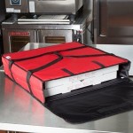 Choice Insulated Pizza Delivery Bag, Black Nylon, 24 Choice Insulated Pizza Delivery Bag, Black Nylon, 24