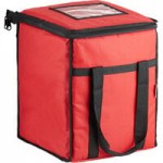 Choice Insulated Pizza Delivery Bag, Black Nylon, 24 Choice Insulated Pizza Delivery Bag, Black Nylon, 24