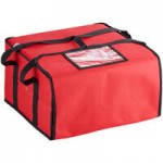 Choice Insulated Pizza Delivery Bag, Black Nylon, 24 Choice Insulated Pizza Delivery Bag, Black Nylon, 24