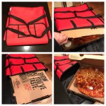 Choice Insulated Pizza Delivery Bag, Black Nylon, 24 Choice Insulated Pizza Delivery Bag, Black Nylon, 24