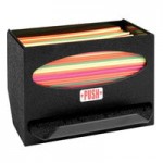 Vollrath MN-1 ModuServ Black Small Flush-Mount Napkin Dispenser Vollrath MN-1 ModuServ Black Small Flush-Mount Napkin Dispenser