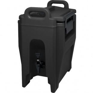 Cambro UC250110 Ultra Camtainer® 2.75 Gallon Black Insulated Beverage Dispenser