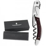 Laguiole Tradition Black with Lines Plexi Waiter's Corkscrew 3459