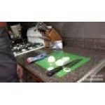 Mercer Culinary M33416BLL Millennia Fit® Blue A4 Level Cut-Resistant Glove - Large