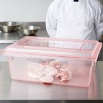 Carlisle 10622C05 StorPlus Red Food Storage Box - 26 Carlisle 10622C05 StorPlus Red Food Storage Box - 26