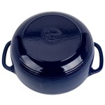 Lodge EC6D32 6 Qt. Indigo Enameled Cast Iron Dutch Oven Lodge EC6D32 6 Qt. Indigo Enameled Cast Iron Dutch Oven