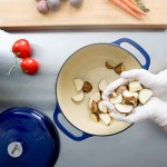 Lodge EC6D32 6 Qt. Indigo Enameled Cast Iron Dutch Oven Lodge EC6D32 6 Qt. Indigo Enameled Cast Iron Dutch Oven