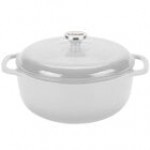 Lodge EC6D32 6 Qt. Indigo Enameled Cast Iron Dutch Oven Lodge EC6D32 6 Qt. Indigo Enameled Cast Iron Dutch Oven