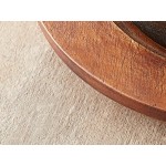 Valor 25 oz. Pre-Seasoned Mini Cast Iron Casserole Dish with Rustic Chestnut Finish Rubberwood Underliner Valor 25 oz. Pre-Seasoned Mini Cast Iron Casserole Dish with Rustic Chestnut Finish Rubberwood Underliner