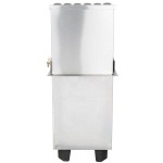 Servend 2705936 DI-1522 6 Valve Sanitary Lever Drop-In Beverage Dispenser with 60 lb. Ice Storage and Internal Carbonator