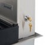 Servend 2705936 DI-1522 6 Valve Sanitary Lever Drop-In Beverage Dispenser with 60 lb. Ice Storage and Internal Carbonator