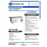 Beverage-Air WTRCS52HC-60 2 Drawer 60 Beverage-Air WTRCS52HC-60 2 Drawer 60