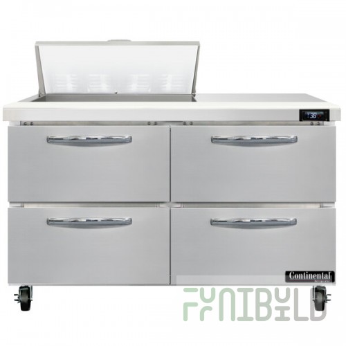 Continental Refrigerator SW48-N-8-D 48