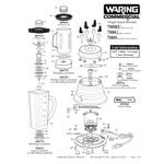 Waring 002518 Drive Coupling for Blenders Waring 002518 Drive Coupling for Blenders