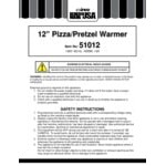 Benchmark USA 51012 Humidified Rotating Pizza / Pretzel Display Warmer with Pretzel Rack and 12 Benchmark USA 51012 Humidified Rotating Pizza / Pretzel Display Warmer with Pretzel Rack and 12
