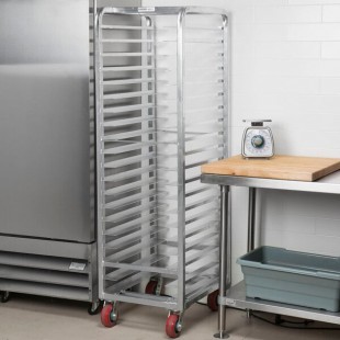 Channel AXD-UTR-20 20 Pan Heavy-Duty Aluminum Steam Table / Bun Pan Rack - Assembled Channel AXD-UTR-20 20 Pan Heavy-Duty Aluminum Steam Table / Bun Pan Rack - Assembled