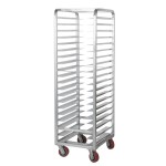 Channel AXD-UTR-20 20 Pan Heavy-Duty Aluminum Steam Table / Bun Pan Rack - Assembled Channel AXD-UTR-20 20 Pan Heavy-Duty Aluminum Steam Table / Bun Pan Rack - Assembled