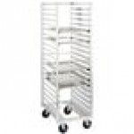 Channel AXD-UTR-20 20 Pan Heavy-Duty Aluminum Steam Table / Bun Pan Rack - Assembled Channel AXD-UTR-20 20 Pan Heavy-Duty Aluminum Steam Table / Bun Pan Rack - Assembled