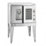 Garland MCO-GS-10S Natural Gas Single Deck Standard Depth Full Size Convection Oven with Analog Controls - 60,000 BTU