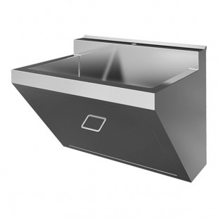 Sani-Lav S800 Stainless Steel Wall-Mount Surgeon Scrub Sink