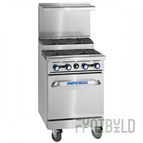 Imperial Range Pro Series IR-6-SU Liquid Propane 6 Burner 36
