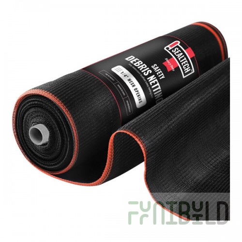 SEALTECH 8' x 200' Black Heavy-Duty 1/4