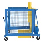 Vestil 400 lb. Electric Hydraulic Trash Can Dumper with 60