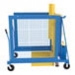 Vestil 400 lb. Electric Hydraulic Trash Can Dumper with 60