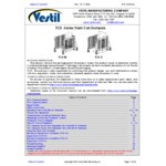 Vestil 400 lb. Electric Hydraulic Trash Can Dumper with 60
