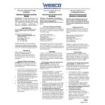 Wesco Industrial Products 750 lb. 2 Wheel Steel Hydraulic Pedalift with 20