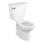 American Standard Cadet PRO 215AB004.020 White Vitreous China Floor-Mount Chair Height Elongated Toilet - 1.6 GPF