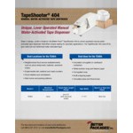 Better Packages TapeShooter 404 1 1/2 Better Packages TapeShooter 404 1 1/2
