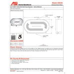 American Specialties, Inc. 10-0039 Stainless Steel Surface-Mounted Low-Profile Twin Roll Jumbo Toilet Tissue Dispenser American Specialties, Inc. 10-0039 Stainless Steel Surface-Mounted Low-Profile Twin Roll Jumbo Toilet Tissue Dispenser