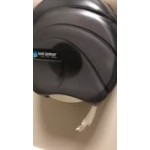 San Jamar R2000TBK Classic Single Roll Jumbo Toilet Tissue Dispenser - Black Pearl San Jamar R2000TBK Classic Single Roll Jumbo Toilet Tissue Dispenser - Black Pearl