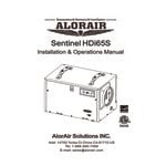 AlorAir Sentinel HDi65S Black Commercial-Grade Dehumidifier with Pump - 115V AlorAir Sentinel HDi65S Black Commercial-Grade Dehumidifier with Pump - 115V
