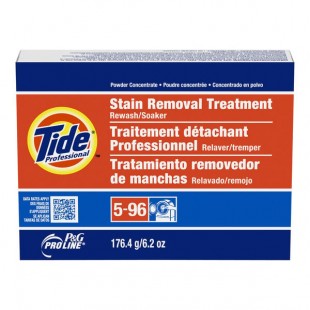 Tide Professional 51046 6.2 oz. Stain Removal Treatment Rewash / Soaker Powder - 14/Case