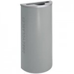 Ex-Cell Kaiser RC-KDHR-C BT-PBG Black Tie Kaleidoscope Pebble Black Gloss Half Round 8 Gallon Cans / Bottles Receptacle Ex-Cell Kaiser RC-KDHR-C BT-PBG Black Tie Kaleidoscope Pebble Black Gloss Half Round 8 Gallon Cans / Bottles Receptacle
