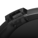 Carlisle 84102103 Bronco 20 Gallon Black Flat Round Trash Can Lid Carlisle 84102103 Bronco 20 Gallon Black Flat Round Trash Can Lid