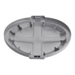 Continental 3202GY Huskee 32 Gallon Gray Round Dome Trash Can Lid Continental 3202GY Huskee 32 Gallon Gray Round Dome Trash Can Lid