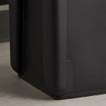 Rubbermaid® FG354060BLA 92 Qt. / 23 Gallon Slim Jim Black Rectangular Trash Can
