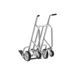 Valley Craft 1,000 lb. Aluminum Deep Frame 4-Wheel Pallet Truck with 2 Rubber Wheels and 2 Swivel Casters F84802A9 Valley Craft 1,000 lb. Aluminum Deep Frame 4-Wheel Pallet Truck with 2 Rubber Wheels and 2 Swivel Casters F84802A9