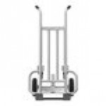 Valley Craft 1,000 lb. Aluminum Deep Frame 4-Wheel Pallet Truck with 2 Rubber Wheels and 2 Swivel Casters F84802A9 Valley Craft 1,000 lb. Aluminum Deep Frame 4-Wheel Pallet Truck with 2 Rubber Wheels and 2 Swivel Casters F84802A9