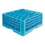 Carlisle RW30-214 OptiClean NeWave 30 Compartment Glass Rack with 3 Extenders