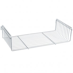 Metro PBA-GSD SmartWall G3 Chrome Grid Shelf with Side Ledges - 9 Metro PBA-GSD SmartWall G3 Chrome Grid Shelf with Side Ledges - 9