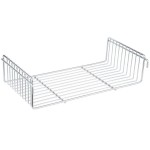 Metro PBA-GSD SmartWall G3 Chrome Grid Shelf with Side Ledges - 9